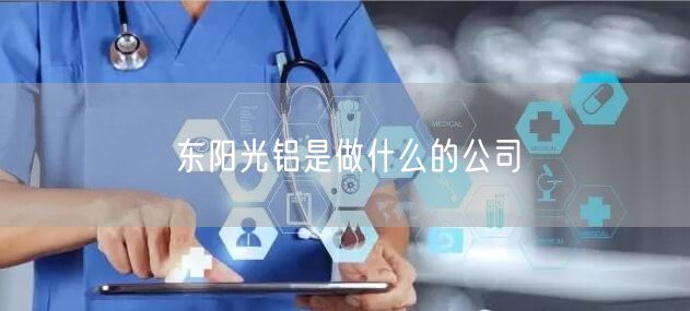 东阳光铝是做什么的公司