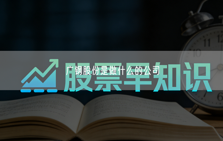 广钢股份是做什么的公司
