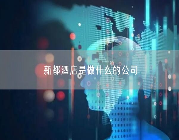 新都酒店是做什么的公司
