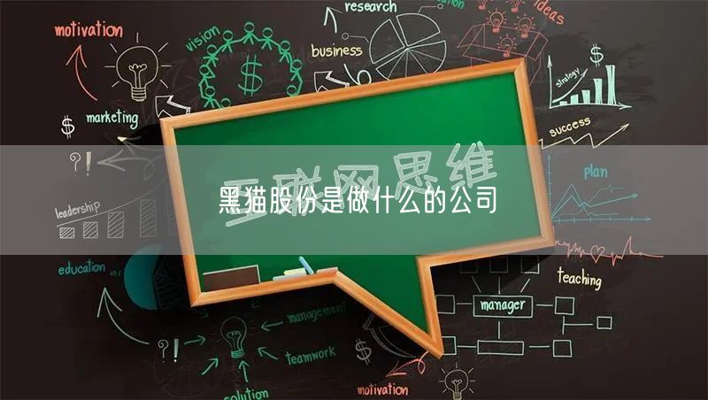 黑猫股份是做什么的公司