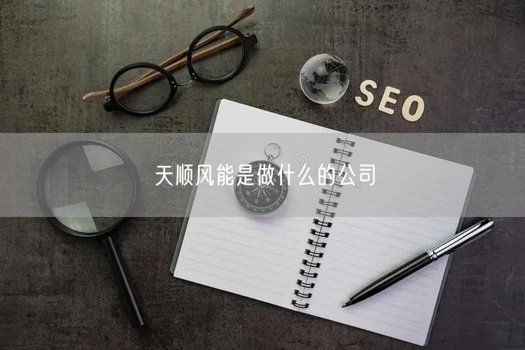 天顺风能是做什么的公司