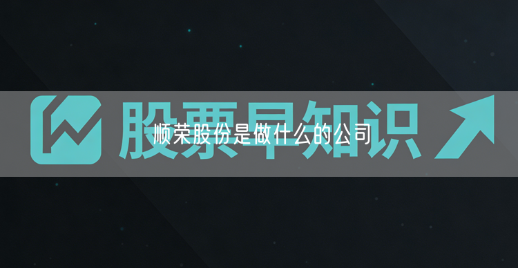 顺荣股份是做什么的公司