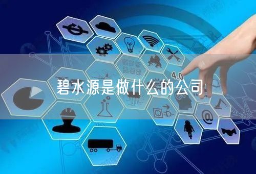 碧水源是做什么的公司