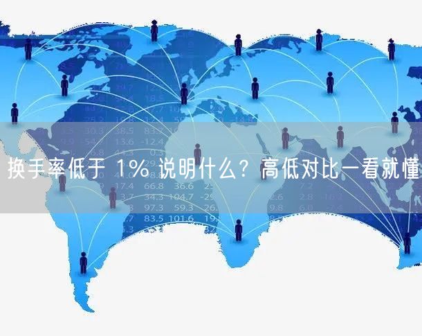 换手率低于 1% 说明什么?高低对比一看就懂